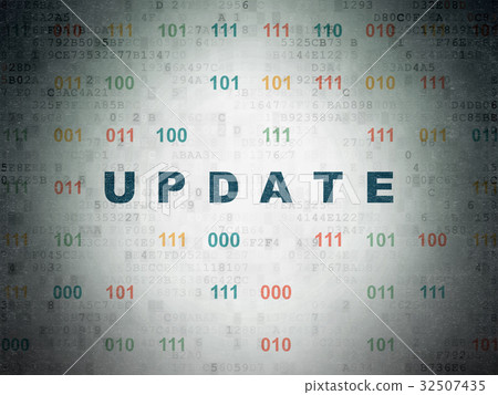 Web development concept: Update on Digital Data 32507435