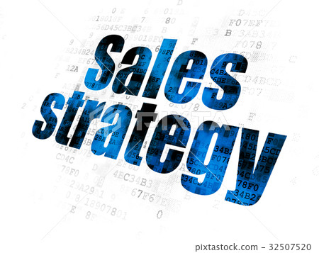 Advertising concept: Sales Strategy on Digital 32507520