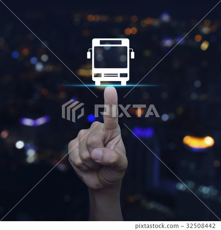 Business bus transportation service concept 32508442