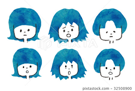 Bossa boss hair spreading hair trouble illustration Bossa boss hair spreading hair trouble illustration 32508900