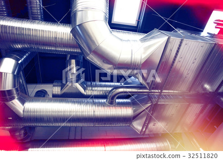Ventilation pipes of an air condition 32511820