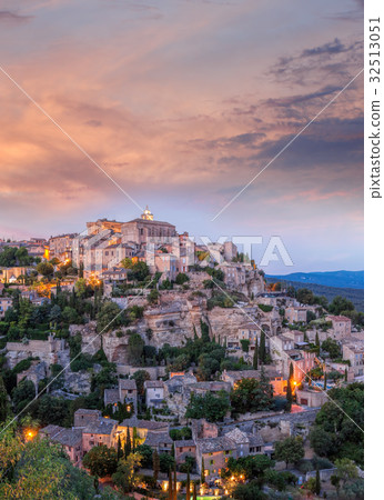 Famous Gordes village in Provence in France 32513051