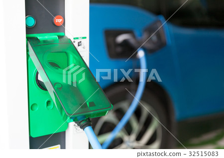 Charging battery of an electric car 32515083