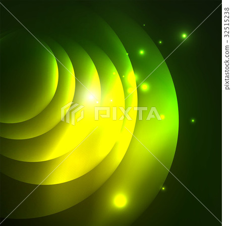 Glowing geometric shapes Glowing geometric shapes 32515238