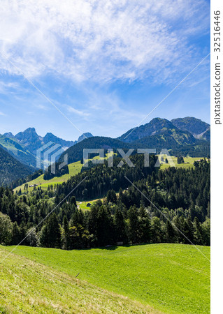 View on the Alps, Switzerland View on the Alps, Switzerland 32516446