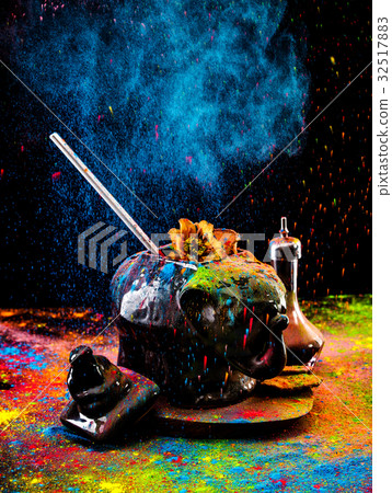 Exotic alcoholic cocktail in indian style Exotic alcoholic cocktail in indian style 32517883