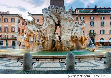 Rome. Navona Square. Piazza Navona. Rome. Navona Square. Piazza Navona. 32517960