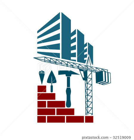 Symbol for construction 32519009