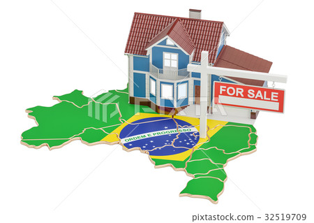 Property for sale and rent in Brazil concept 32519709