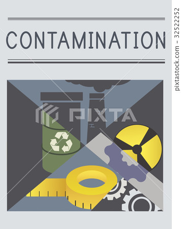 Chemical Contamination Infection Pollution Concept 32522252