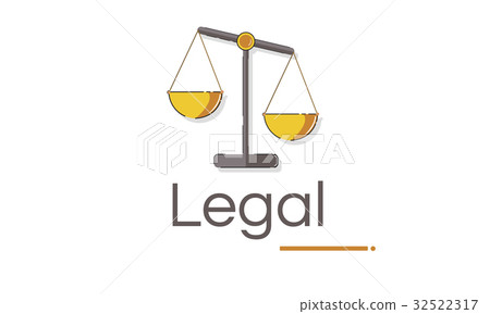 Illustration of justice scale rights and law Illustration of justice scale rights and law 32522317