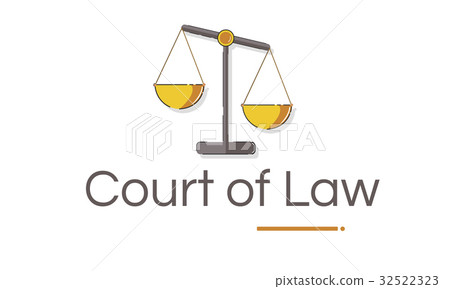 Illustration of justice scale rights and law Illustration of justice scale rights and law 32522323