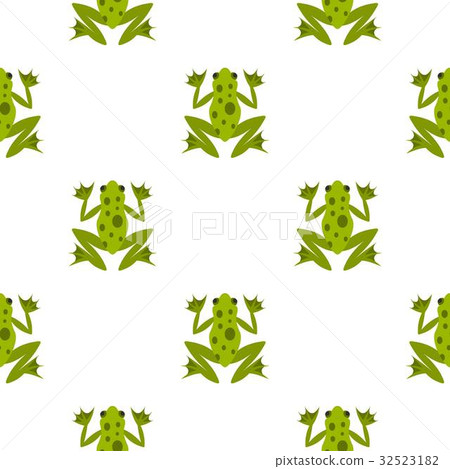 Frog pattern seamless 32523182