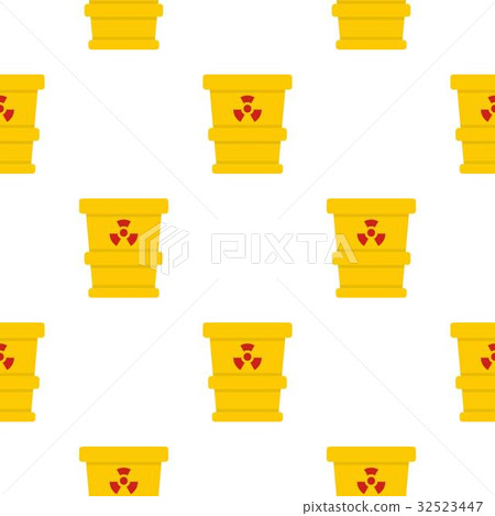 Trashcan containing radioactive waste pattern Trashcan containing radioactive waste pattern 32523447