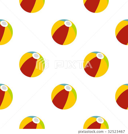 Colorful ball pattern seamless - Stock Illustration [32523467] - PIXTA