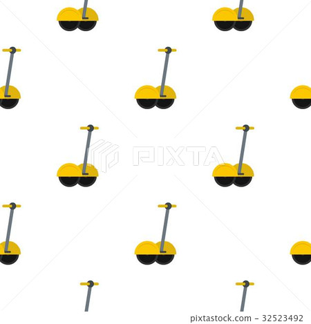 Yellow two wheeled electric vehicle pattern Yellow two wheeled electric vehicle pattern 32523492