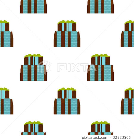 Iguassu Falls pattern seamless 32523505