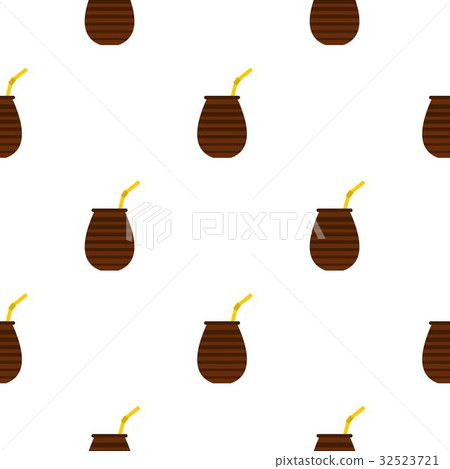 Chimarrao for mate or terere pattern seamless 32523721