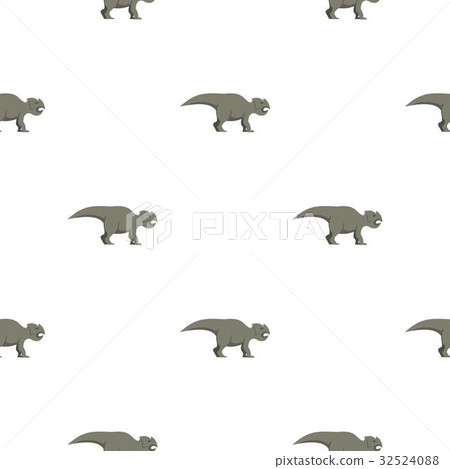 Grey ceratopsians dinosaur pattern seamless Grey ceratopsians dinosaur pattern seamless 32524088