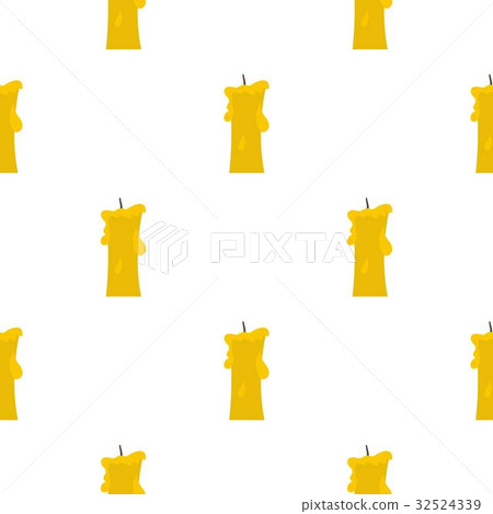 Small candle pattern seamless - Stock Illustration [32524339] - PIXTA
