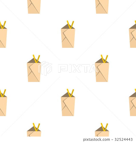 Chinese take out box pattern Chinese take out box pattern 32524443