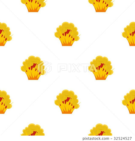 Flame and smoke pattern seamless 32524527