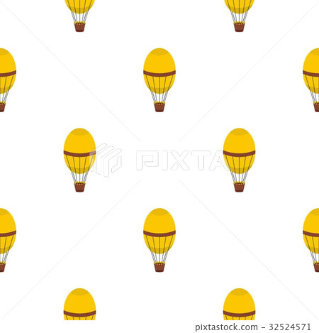 Retro hot air balloon pattern seamless Retro hot air balloon pattern seamless 32524571