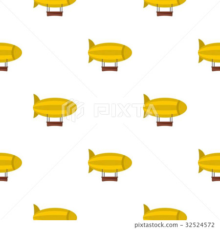 Yellow airship pattern seamless Yellow airship pattern seamless 32524572