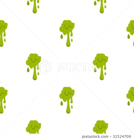 Green slime spot pattern seamless 32524709