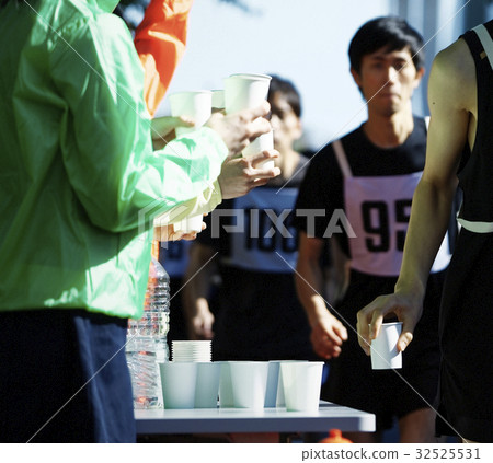 Marathon tournament water supply station 32525531