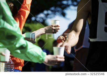 Marathon tournament water supply station 32525546