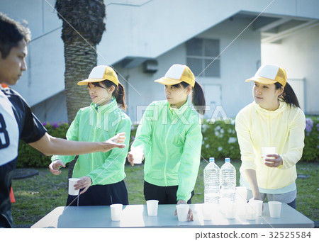 Marathon tournament water supply station 32525584