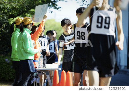 馬拉鬆比賽供水站 32525601