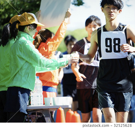 馬拉鬆比賽供水站 32525628