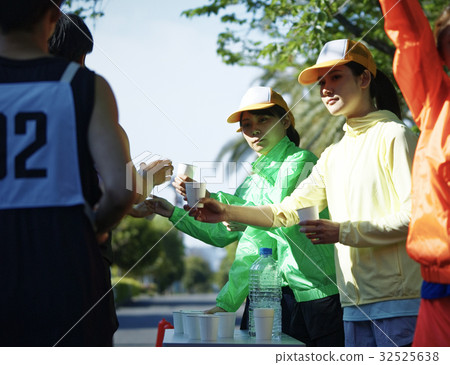 Marathon tournament water supply station 32525638