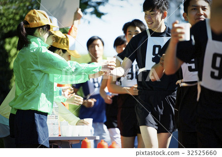 Marathon tournament water supply station 32525660