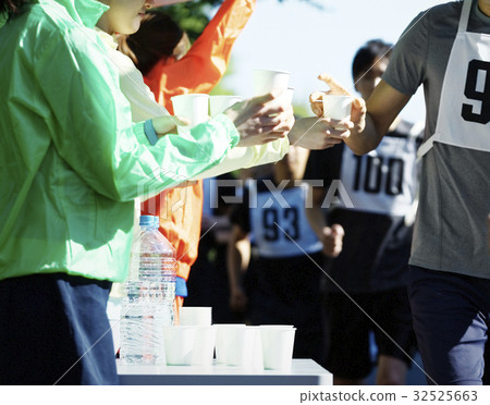Marathon tournament water supply station 32525663