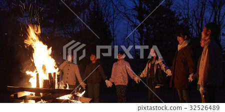 森林學校篝火 32526489