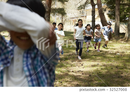 森林學校小學生玩 32527008