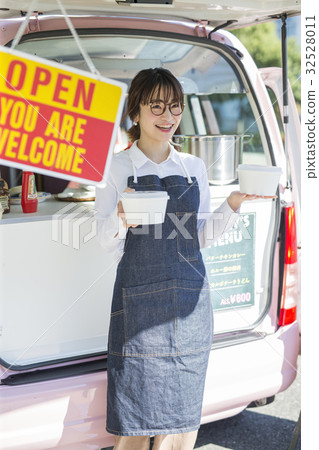 廚房車工作女士 32528011