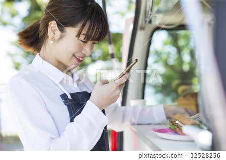 廚房車工作女士smaho 32528256