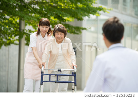 Nursing care rehabilitation hospital caregiver medical image 32530228