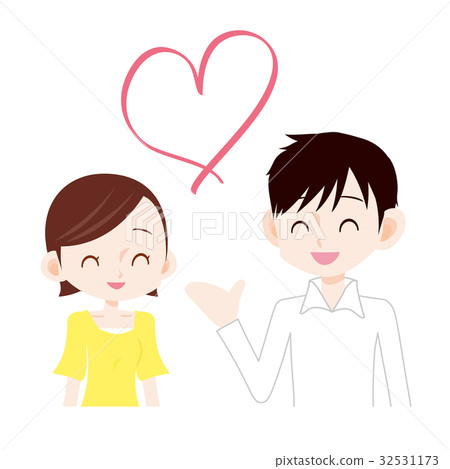 婚禮活動派對心臟標記 32531173