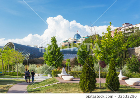 Presidential Administration and park Rike, Tbilisi 32532280