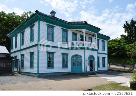 Former Hiyama Joshi County office Esashi-cho 32533621