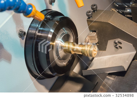 CNC lathe machine or Turning machine CNC lathe machine or Turning machine 32534898