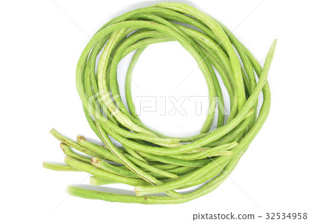 Bunch of fresh long bean 32534958