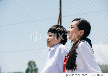 Students on the rooftop 32536366