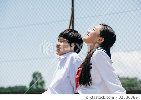 Students on the rooftop 32536369