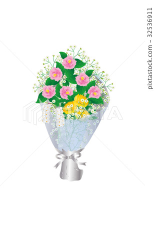 花束山茶花 32536911